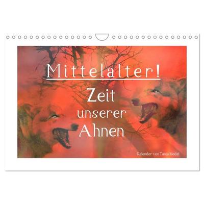 Mittelalter - Zeit unserer Ahnen (Wandkalender 2027 DIN A4 quer), CALVENDO Monatskalender