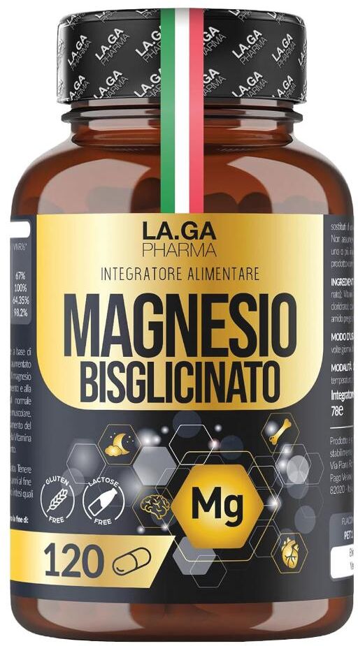 LA.GA. Srl Magnesio Bisglicinato, 120 Capsule