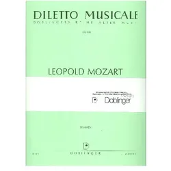 Sinfonia di camera F-Dur D17 für Streicher Stimmensatz (2-2-2-2-1), Fachbücher von Leopold Mozart
