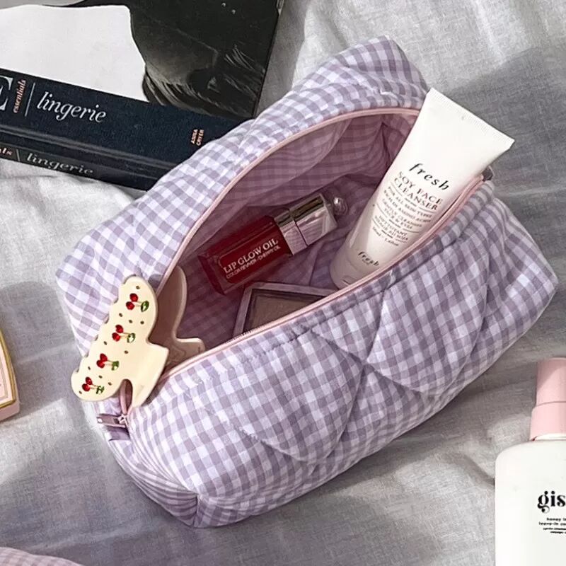 INF Tragbare Reise-Kosmetiktasche für Kosmetik und Toilettenartikel