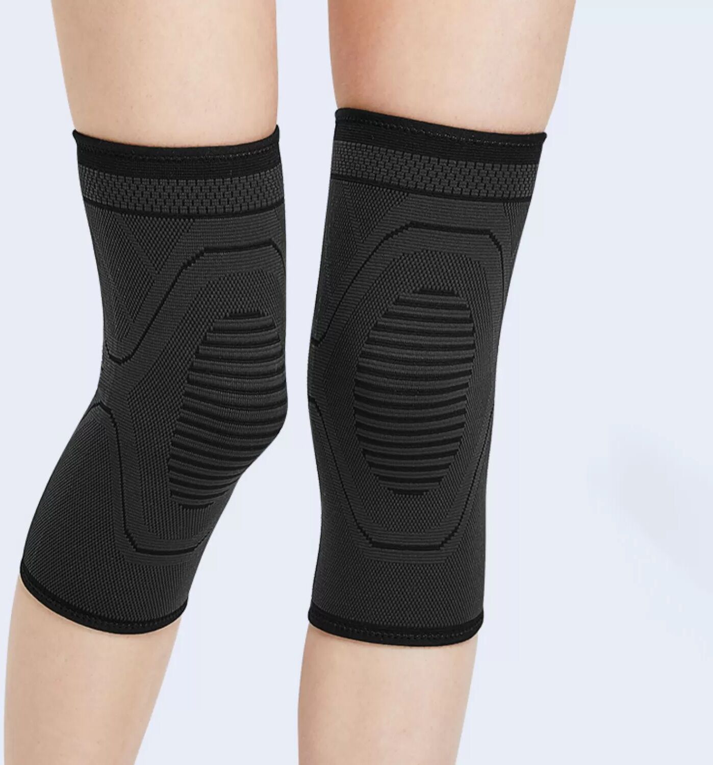 INF Une paire de genouillères de sport professionnelles pour femmes