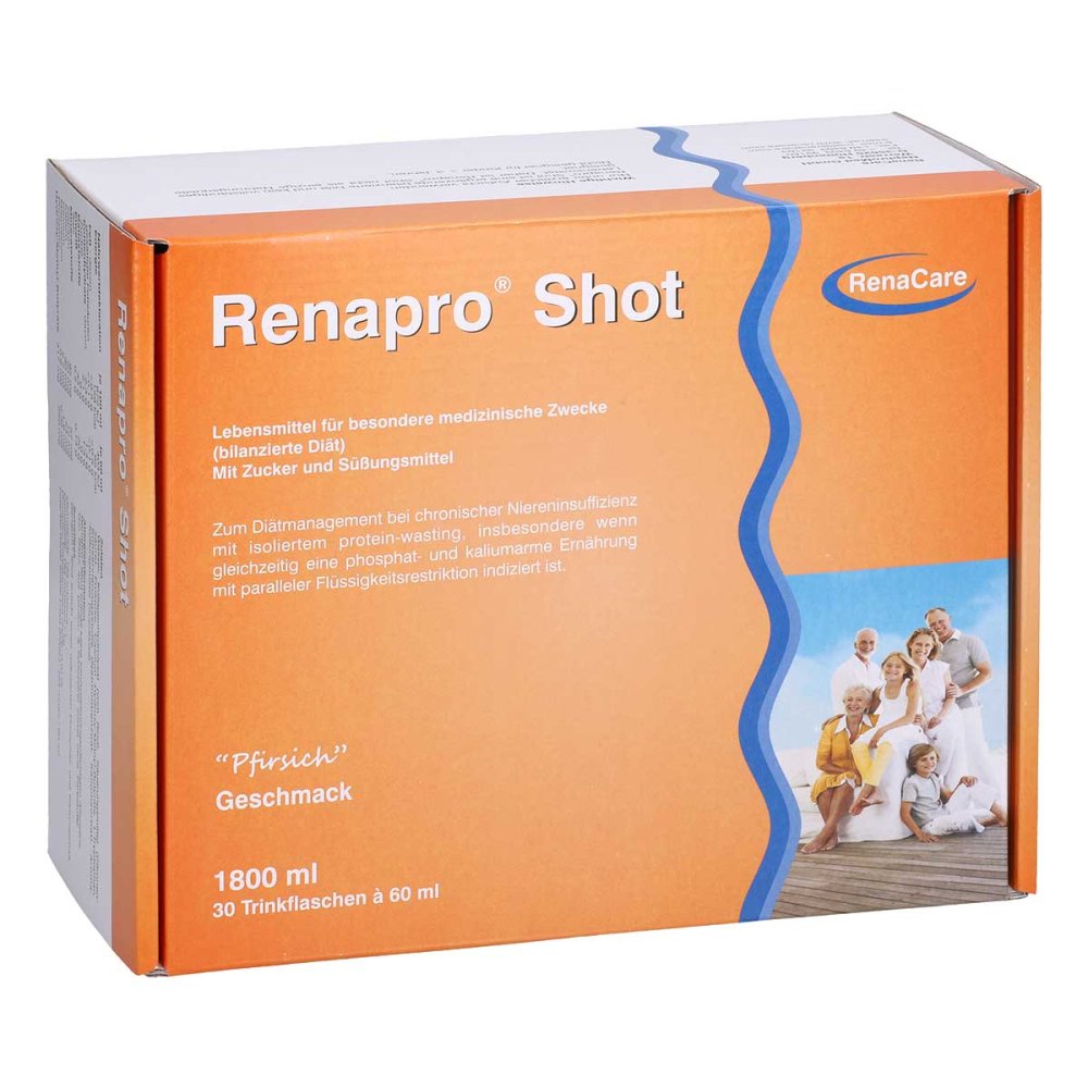 RenaCare NEPHROMED GmbH Renapro Shot Pfirsich flüssig 13569606
