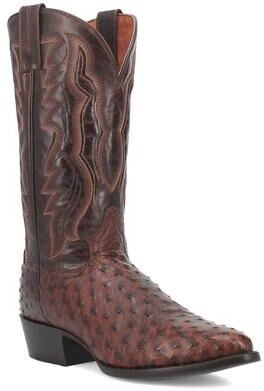 Dan Post Boots Pershing (Men's) Casual in Brass, Size 10 EW, Genuine Exotic