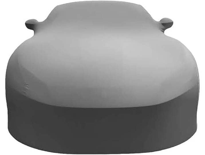 PROEI Autoplanen Indoor für Dodge Challenger RT/TA/SRT-8/SXT/SRT Hellcat/RT Shaker, Atmungsaktive Vollgarage Innenanwendung, Staubdichte Abdeckplane Überwinterung Autoschutzdecke,Grey