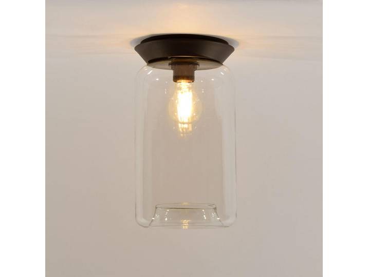s.luce Wand-/Deckenlampe Cruet Klar Up (Hoch), Glas, Oval,Oval, E27, 17x30x17 cm, Lampen & Leuchten, Innenbeleuchtung, Deckenleuchten, Deckenleuchten
