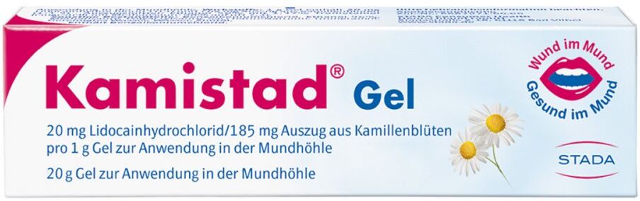 Kamistad Gel bei Zahnfleischentzündungen und Aphten