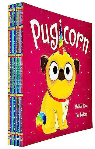 Hodder Children's Books Magic Pet Shop 8 Books Collection Set by Matilda Rose – Pugicorn, Kitticorn & Magical Adventure Collection for Kids