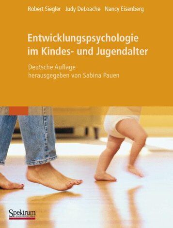 Robert Siegler - Entwicklungspsychologie im Kindes- und Jugendalter - Preis vom 12.10.2026 11:37:12 h