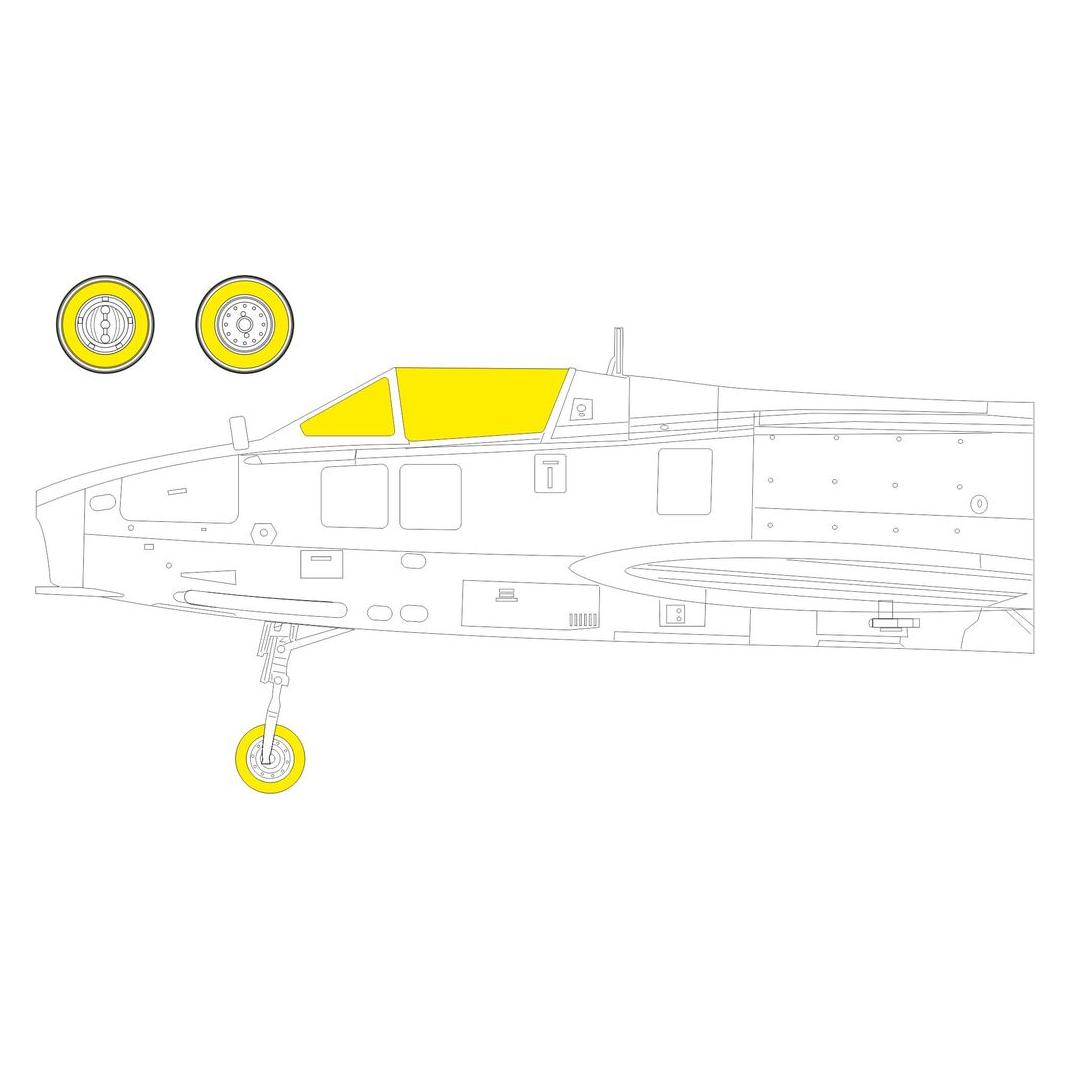 Eduard SMB-2 Super Mystere TFace (EX1048)