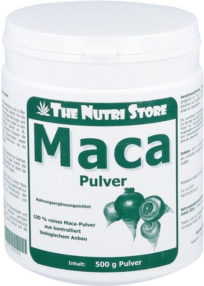 Maca 100% Pur Bio Pulver 500g