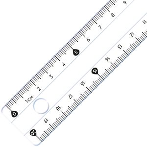 Maped Lineal Classic, 20 cm, Kunststoff, transparent