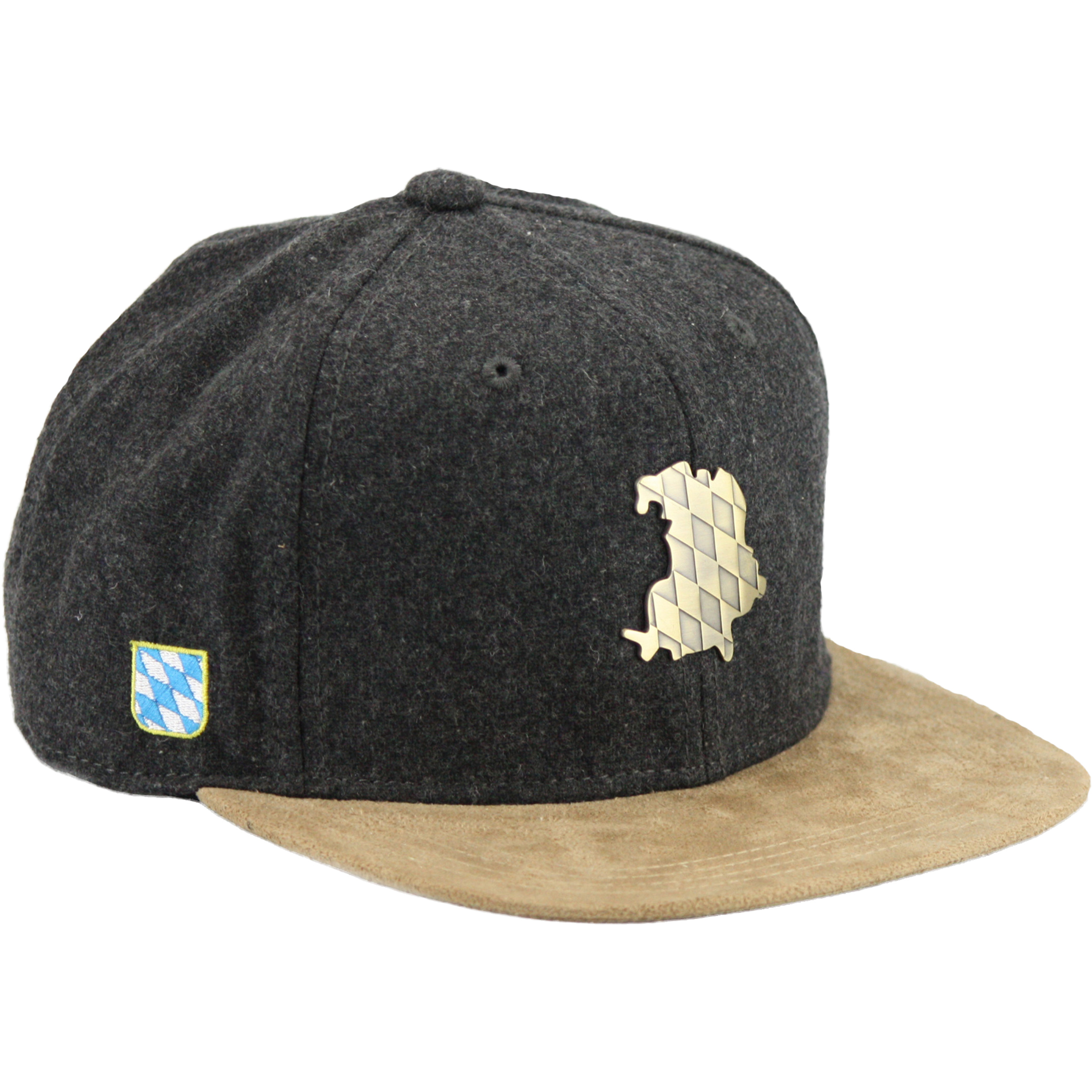 Bavarian Caps Freistaat Altbayern Cap Basecaps grau Lifestyle Atmungsaktiv