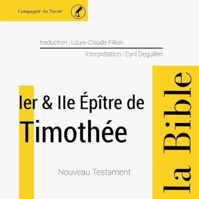 Première et deuxième épître à Timothée - Anonymous, Audio, 9782821108936