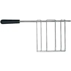 Dualit Sandwichklammer, Zubehör Küchengeräte, Schwarz, Silber