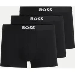 Boxershorts Dreier-Pack Schwarz L