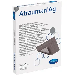 Atrauman Ag 5 x 5 cm 10 St