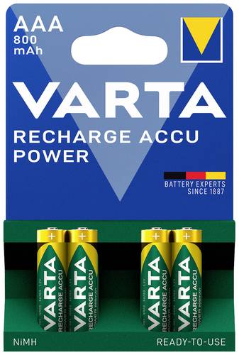 Varta Cons.Varta Recharge Accu Power AAA 56703 Bli.4