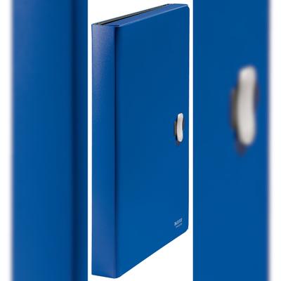 LEITZ Projektmappe Recycle, A4, 5 Fächer, klimaneutral, blau