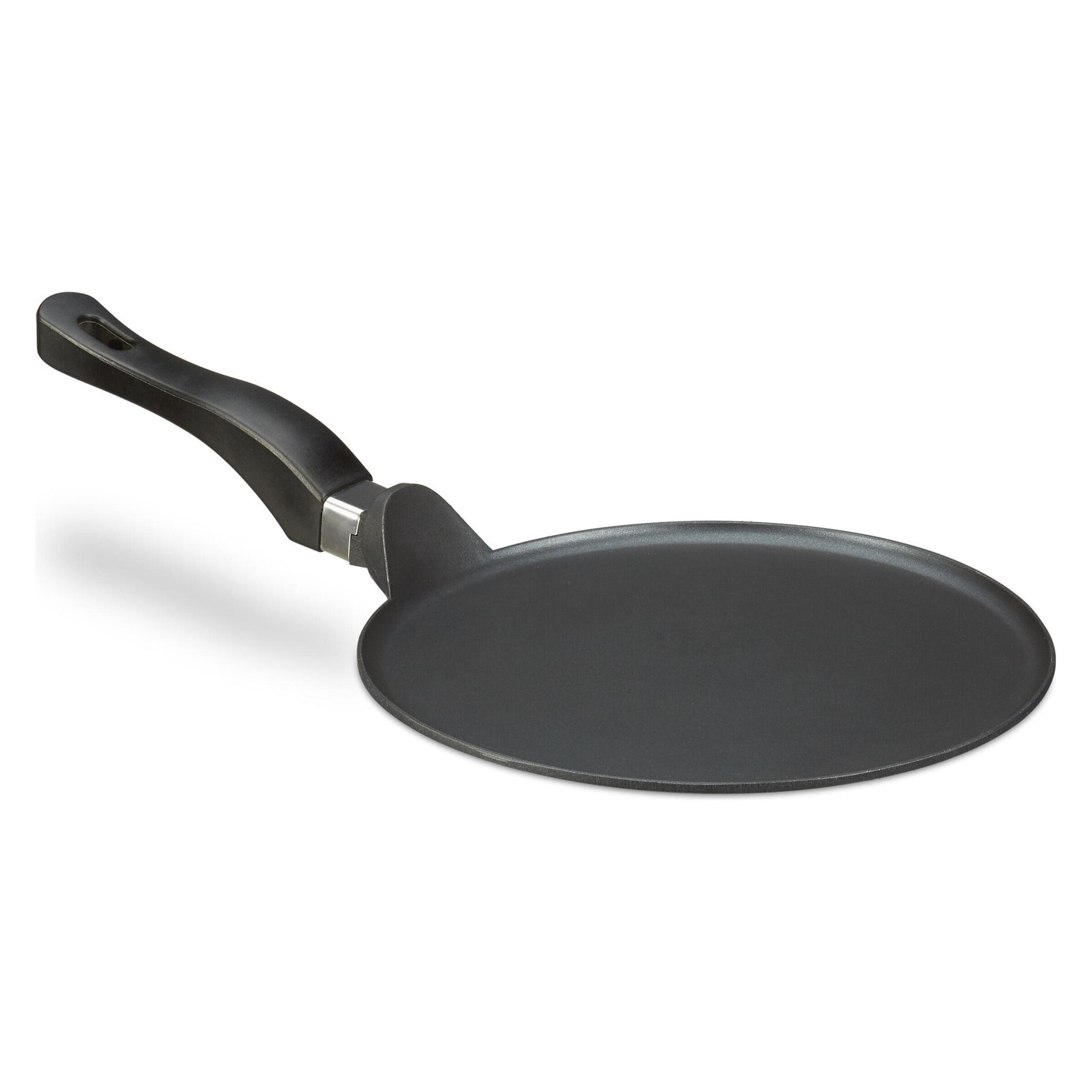 Relaxdays Crêpespfanne (Crêpe Pfanne, Aluminiumguss, 25 x 8.50 cm) (10021727)