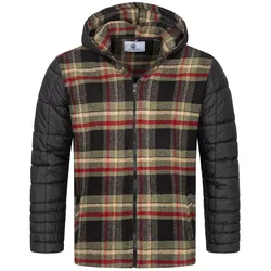 Rock Creek Winterjacke Kariert Regular Fit