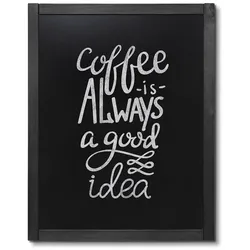 Showdown Displays JD NATURA Kreidetafel Klassisch schwarz 70x90