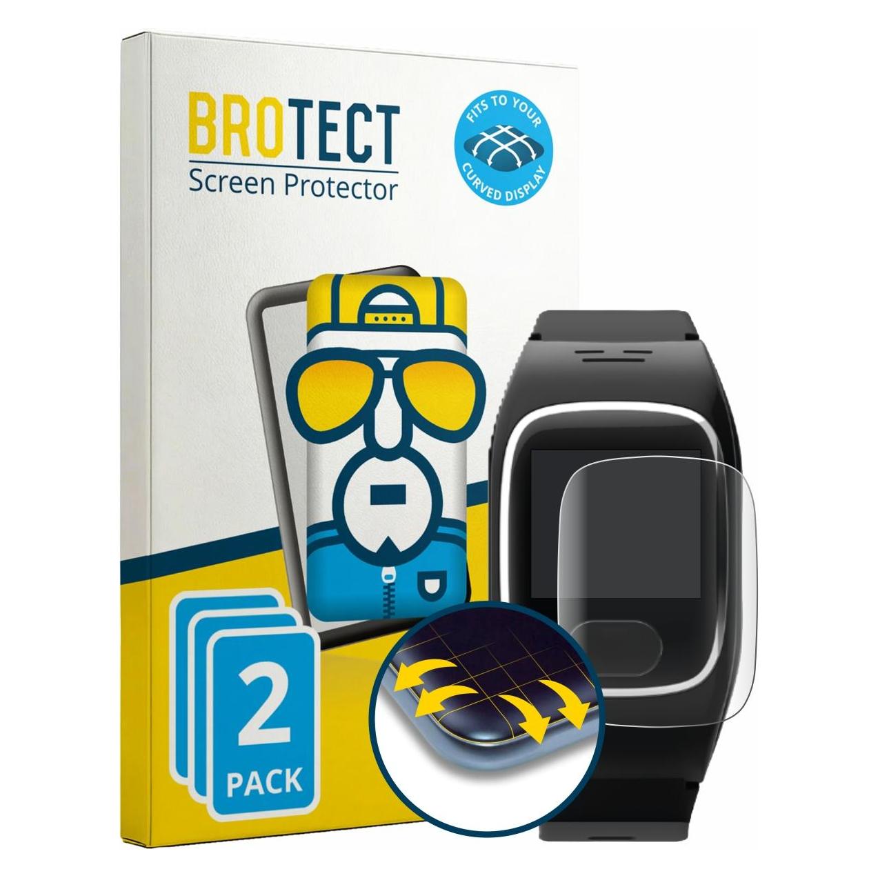 Brotect Fullscreen für James B8 Schutzfolie Displayschutz Folie Klar Transparent (5163317)