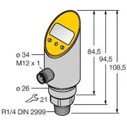 Turck Drucksensor PS400R3102UPN8XH1141