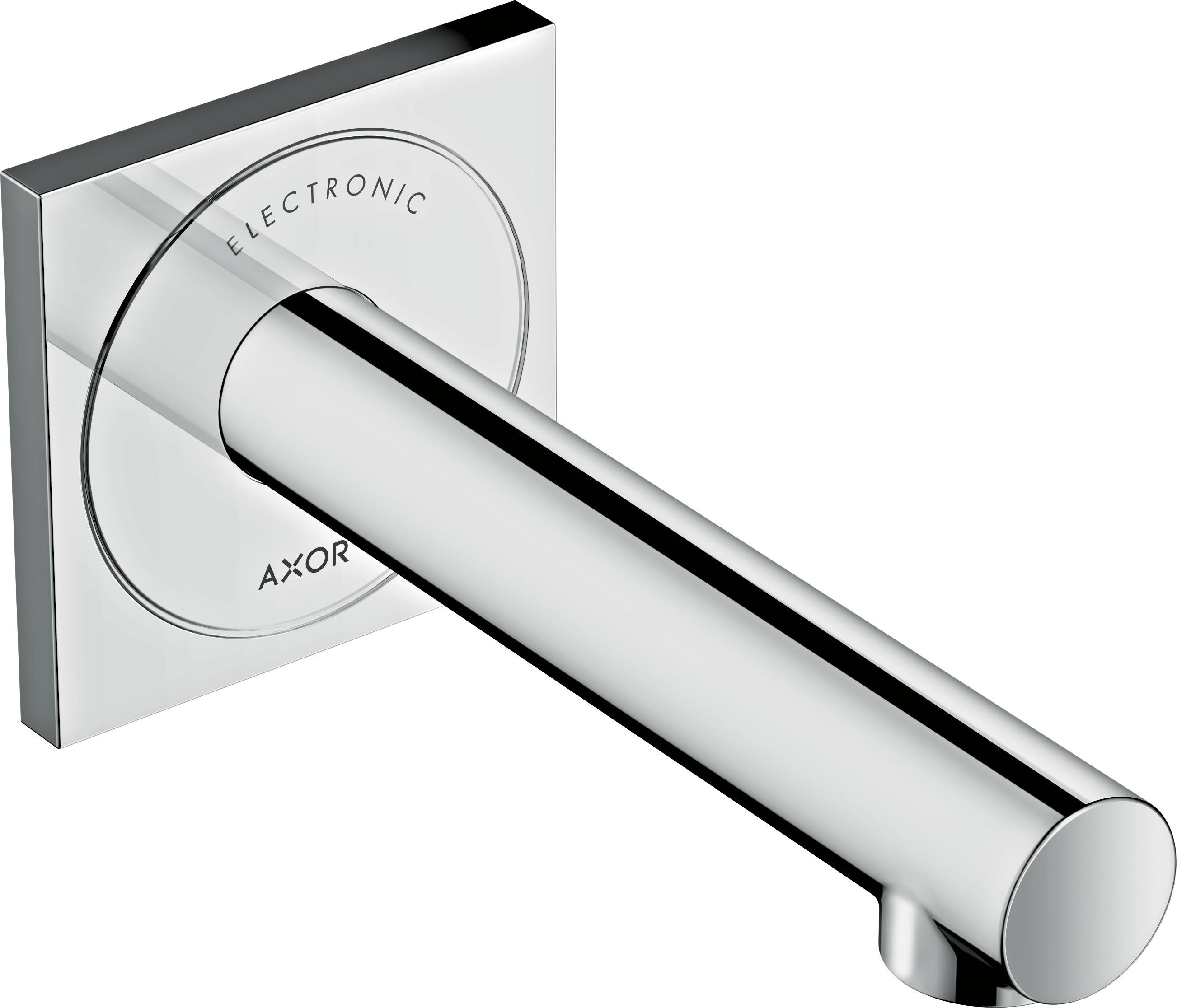 hansgrohe Elektronischer Waschtischmischer Axor Uno UP, Ausladung 161mm, chrom