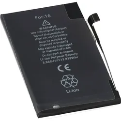 AccuCell Akku passend für Apple iPhone 16 Li-Polymer 3,88V 3561mAh 13,83Wh, Smartphone Akku