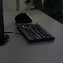 Perixx PERIBOARD-326 DE Kabelgebunden Tastatur Deutsch, QWERTZ Schwarz Beleuchtet 11608