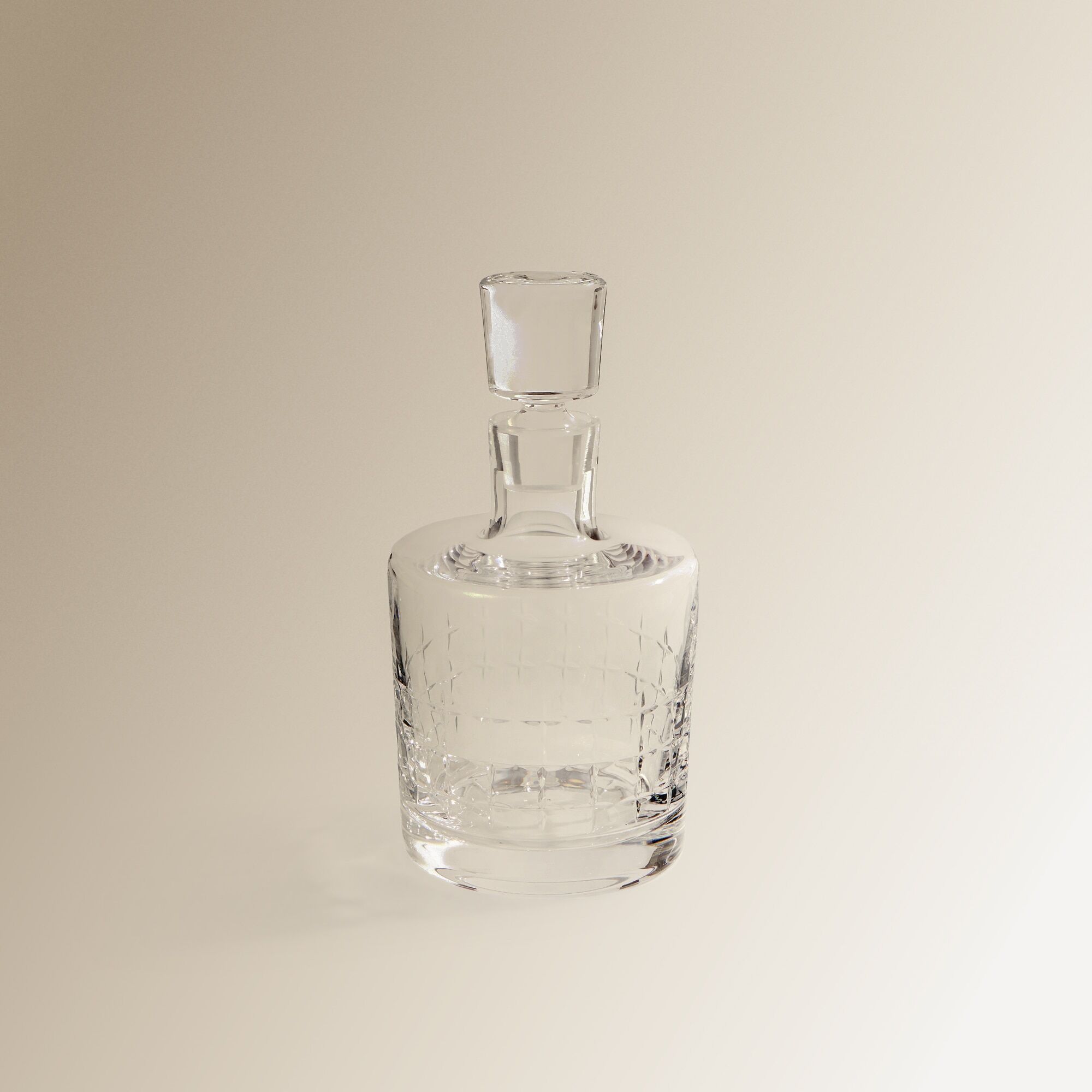 El Corte Inglés Licorera con tapón Leeds . Transparente