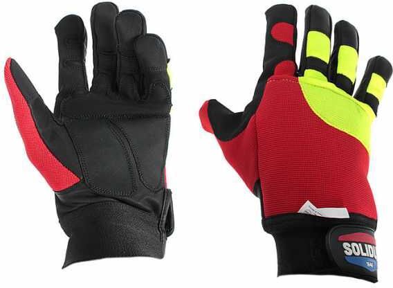 Schnittfeste Schutzhandschuhe für Motorsäge Solidur Forest - Größe L (Kleidergröße 10)
