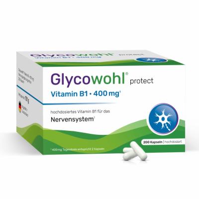 Heilpflanzenwohl GmbH GLYCOWOHL Vitamin B1 Thiamin 400 mg hochdos.Kaps. 200 St 18664887