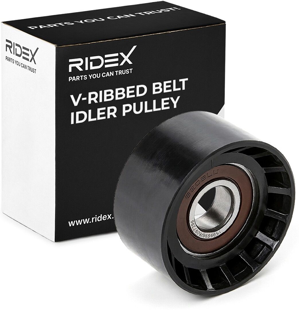 RIDEX 312D0012 Deflection / guide pulley, V-ribbed belt