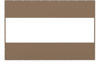 Domi Outdoor Living Domi Heavy-Duty Waterproof Clear PVC Curtain for Outdoor Gazebos and Patios