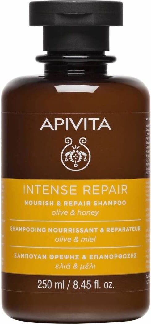 Apivita Shampoo Nutri-Repara Oliva Miel 250 ml