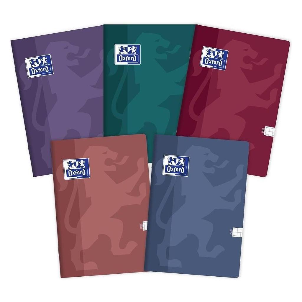 Oxford Notizbuch A5/60K Raster Touch Trend (5 Stück) (A5, Gepunktet) (49010806)