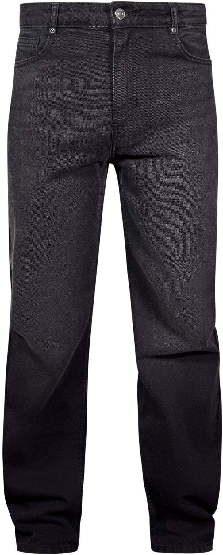 Straight-Jeans SIKSILK "Siksilk Jeans Straight Fit Jeans", Herren, Gr. 32, N-Gr, schwarz, Obermaterial: 100% Baumwolle CO., Jeans Straight-Jeans schwarz 32, N-Gr