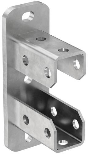 Fischer Sattelflansch Stahl feuerverzinkt 538126 5St.