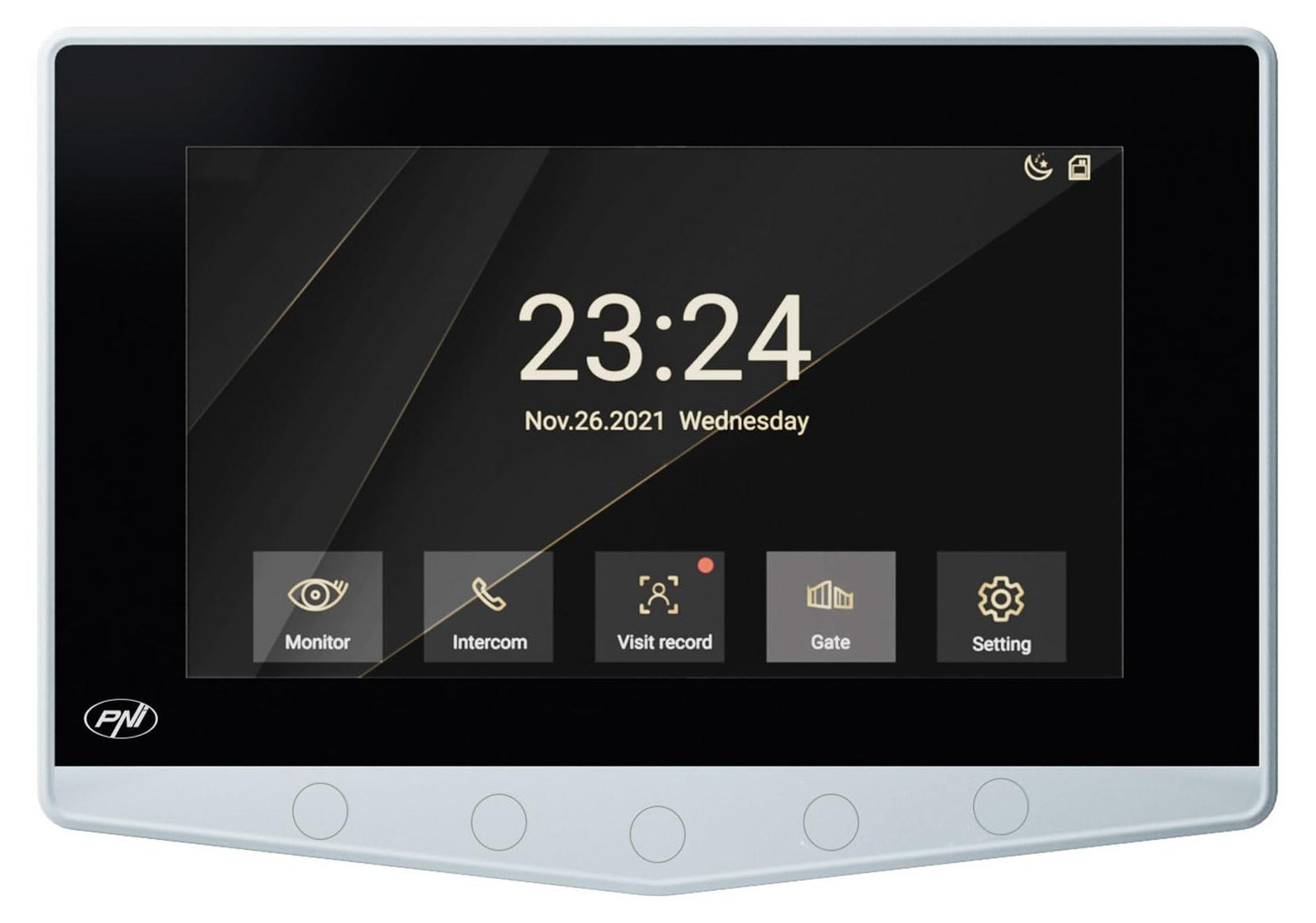 PNI Extra MS780 monitor en DF780 video-intercomsysteem