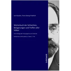 Wörterbuch der Schlachten, Belagerungen und Treffen aller Völker, Sachbücher