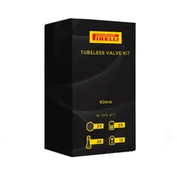 Pirelli Tubeless Ventile 80mm schwarz