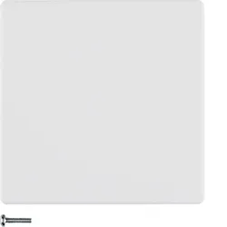 Berker 85141129 Taste 1fach Q.x polarweiß samt