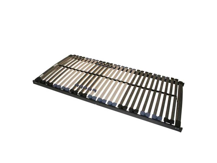 Lattenrost DuoFlex DeLuxe 30 NV 70 x 200cm Rahmen & Federholzleisten: Schichtholz Buche, foliert Grau