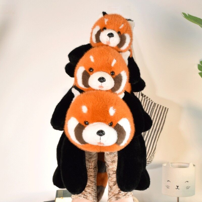 Peluche Panda roux Sierra 32 cm : Dans la Forêt tropicale - Histoire d'Ours