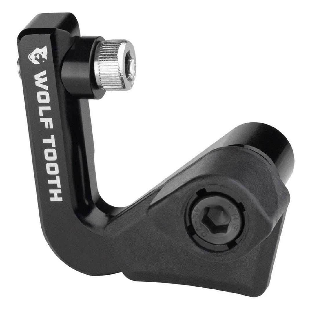 Wolf Tooth LoneWolf Aero Kettenführung, Braze-On, Medium Mount, 52-58 Z., black (LONEWOLF-BRAZE-M)