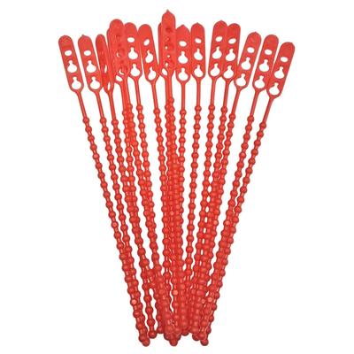 VEPATIM 300 Schnellbinder Blitzbinder Länge 245mm wiederverschließbar rot
