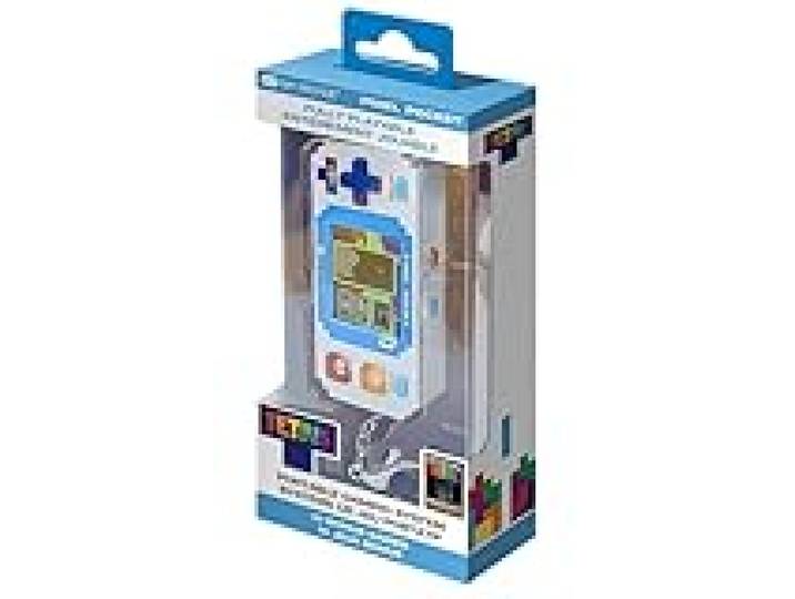 Tetris Pixel Player : jeu vidéo Tiny Tetris sous licence officielle, jeu de puzzle stratégique avec 10 jeux bonus, porte-clés d'arcade portable, jeux pour enfants et adultes