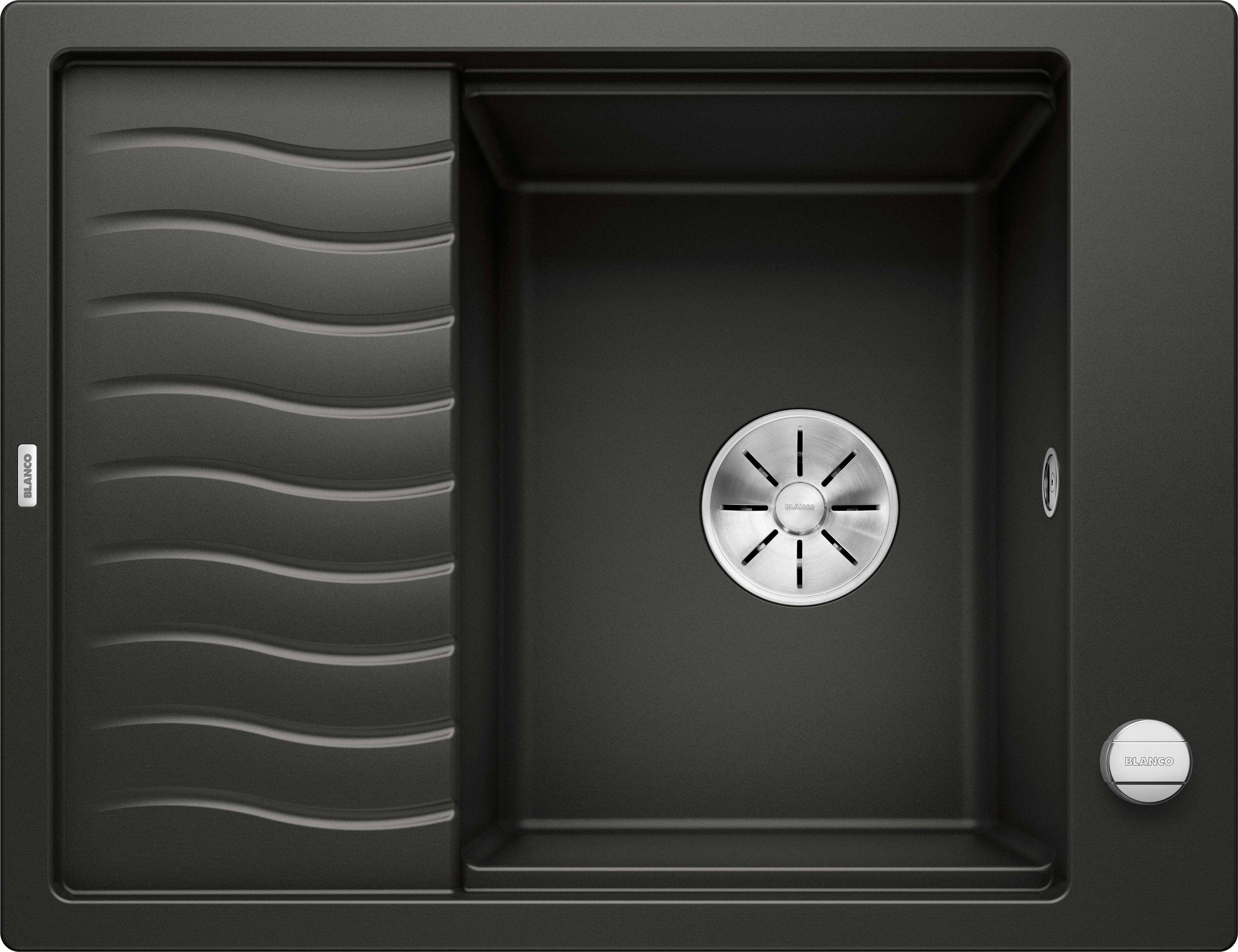 Spüle Blanco ELON 45 S 650 x 500 mm schwarz 525879