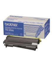 Brother Original Toner 2.500 Seiten bei 5% Deckung, Schwarz (TN2000)